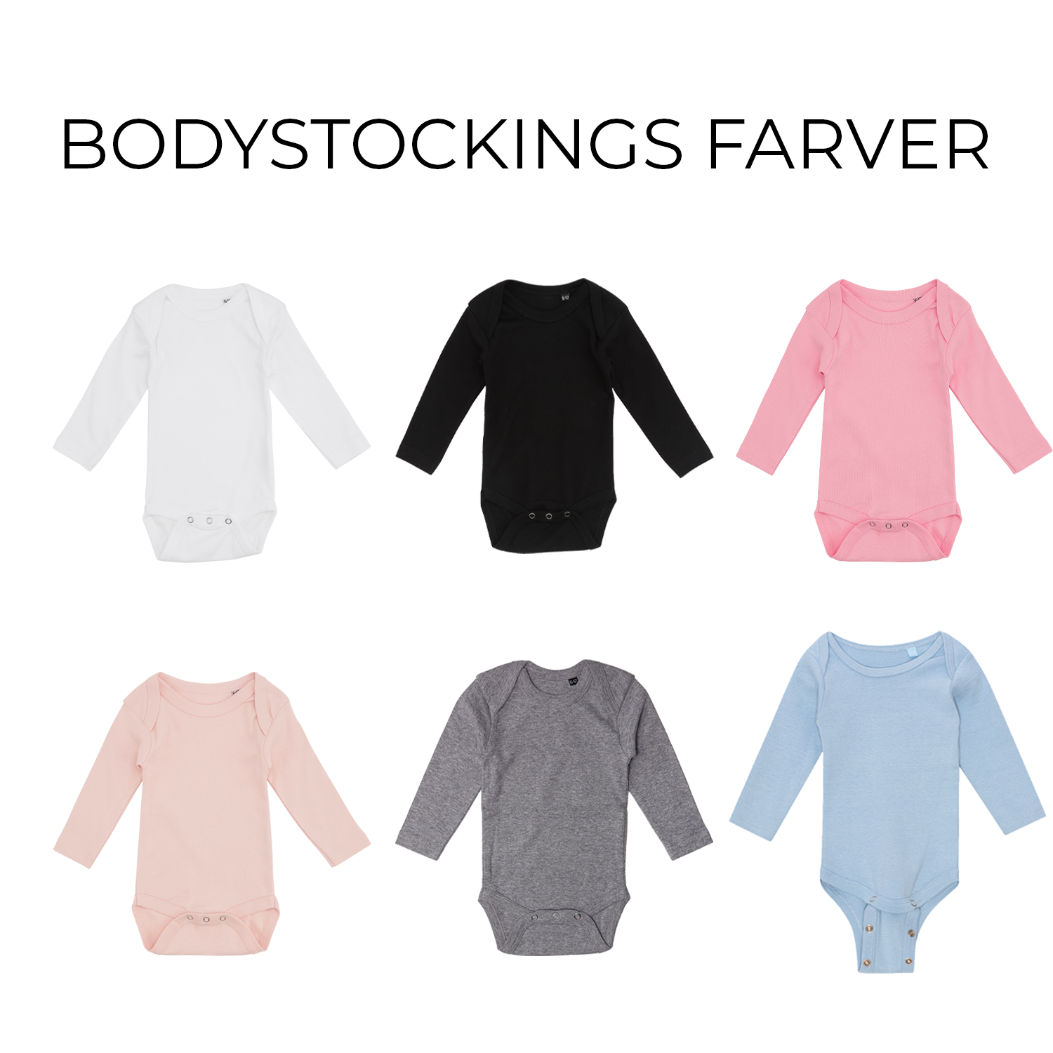 Din Tekst - Baby Bodystocking