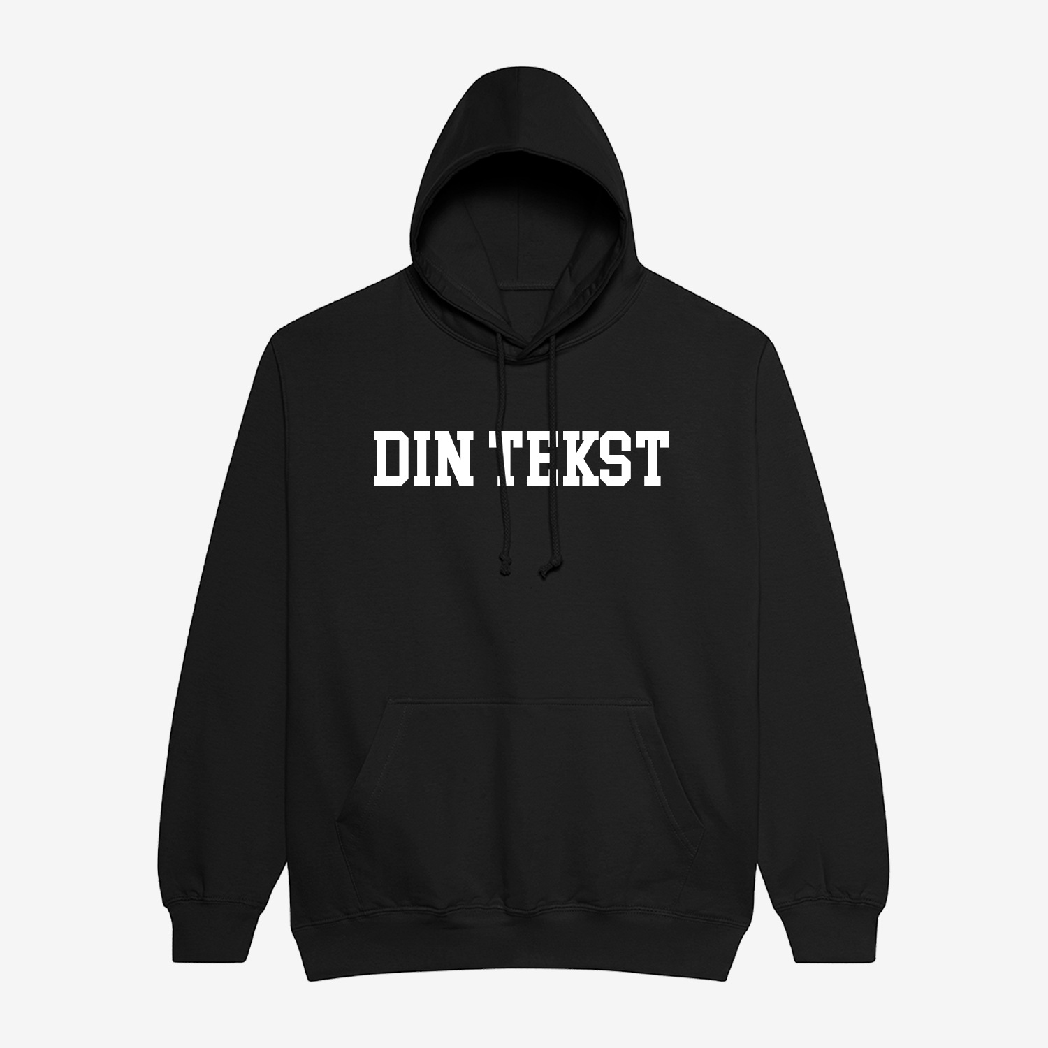 Din tekst - Hoodie