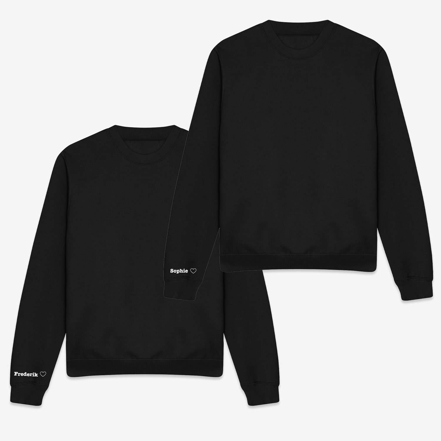 Kæreste Og Veninde Sweatshirts