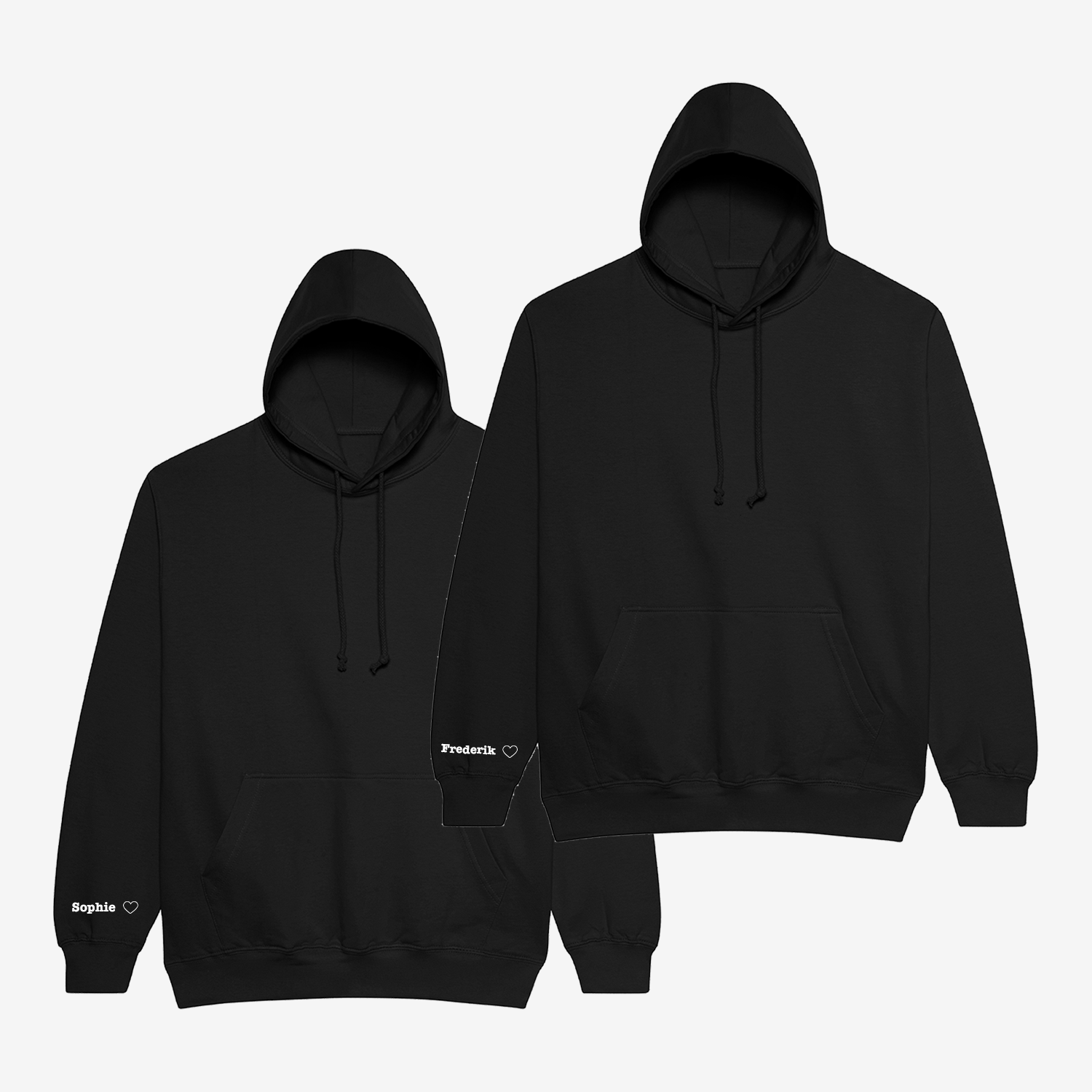 Matchende Hoodies